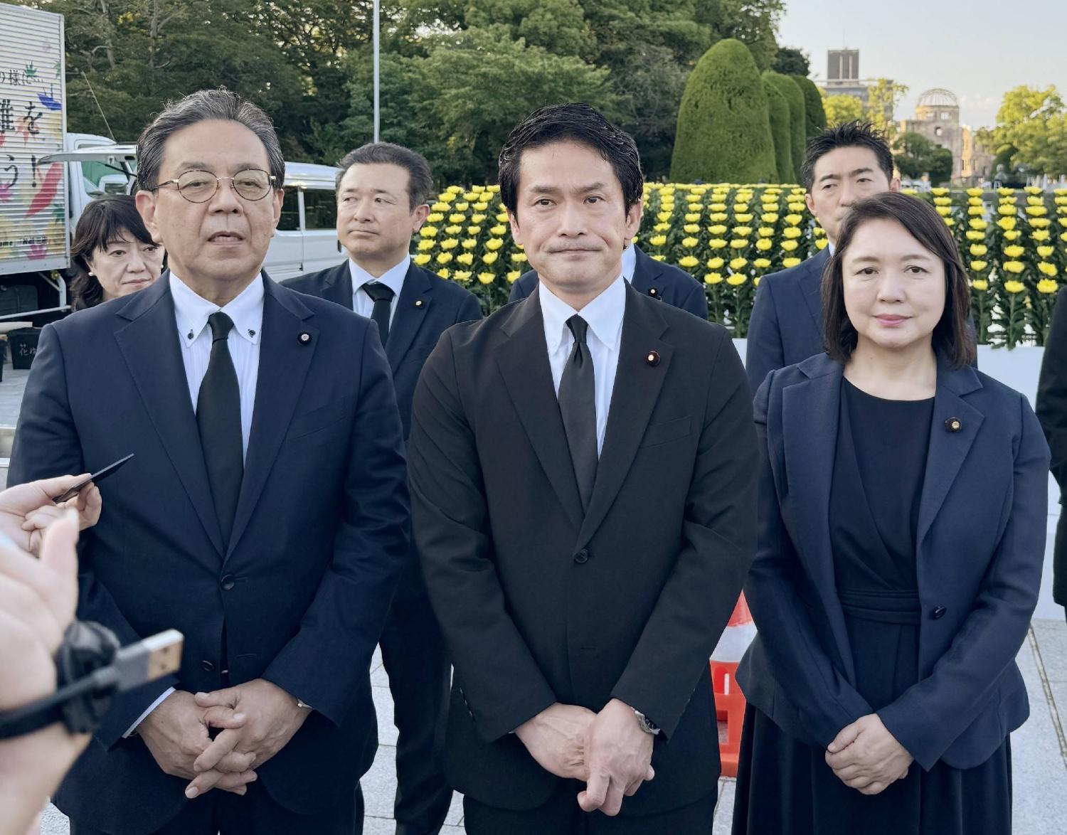  Opposition leaders voice concerns over Takaichi’s Hiroshima address 