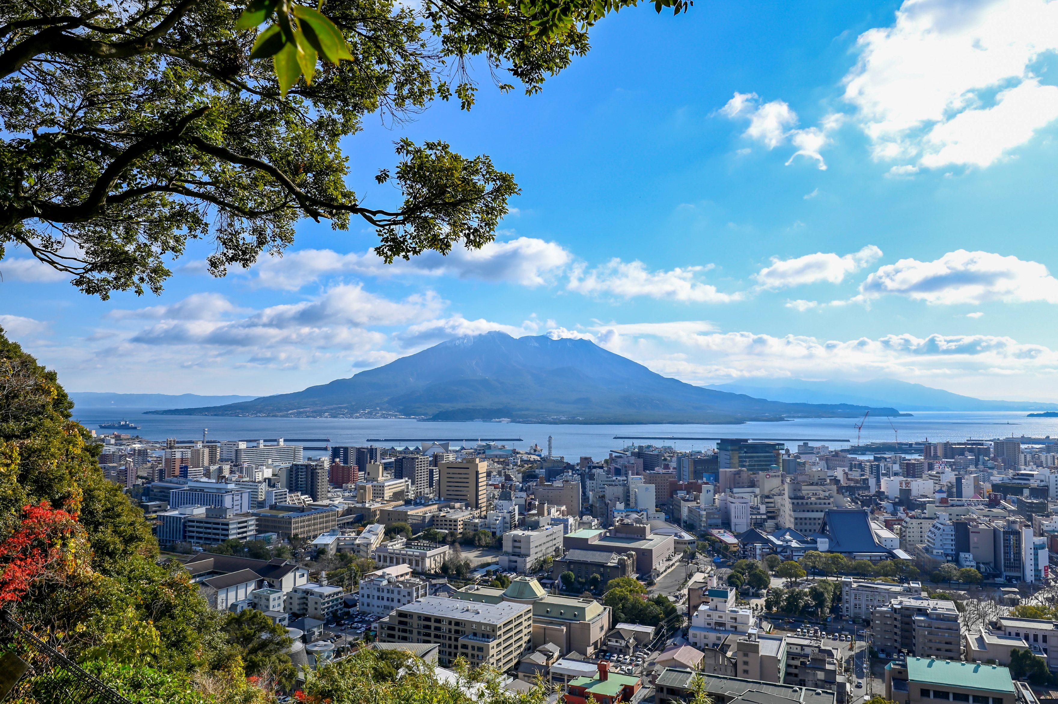 Tired of city life? Try out Japanese rural life for a few days on an active volcano in Kagoshima