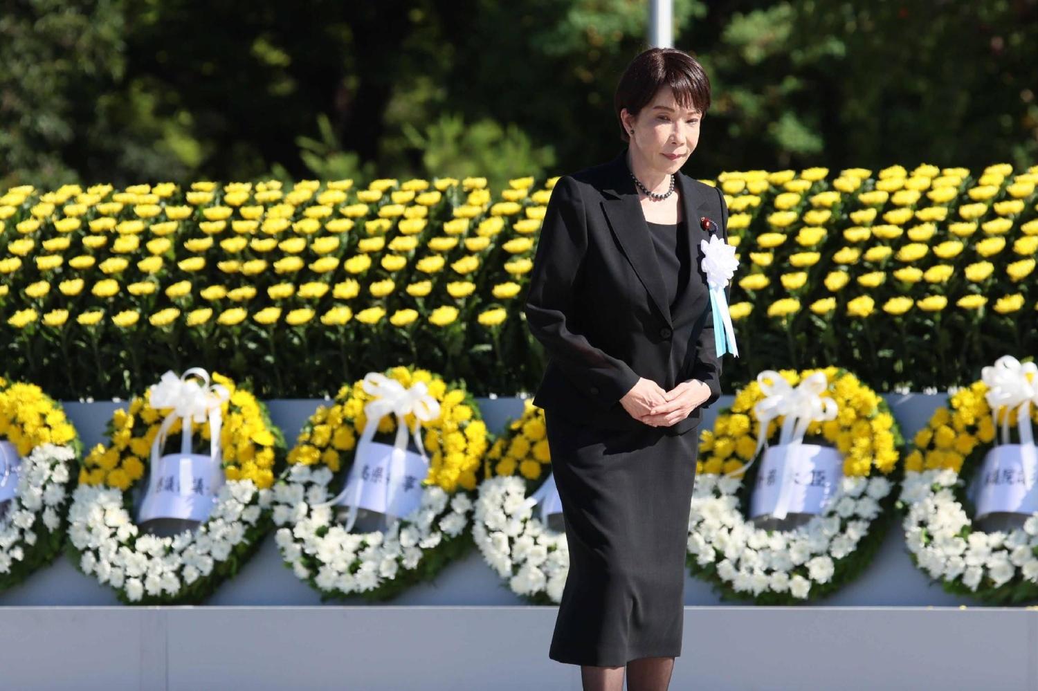 Takaichi emphasizes Japan’s commitment to nonnuclear principles on Hiroshima anniversary